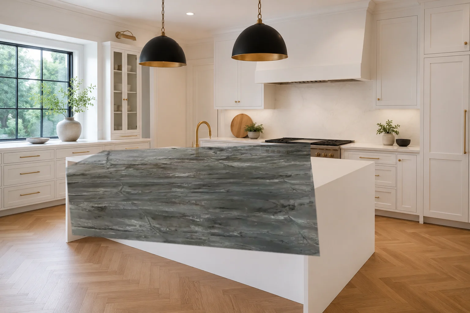 Photoreal kitchen with Mokka