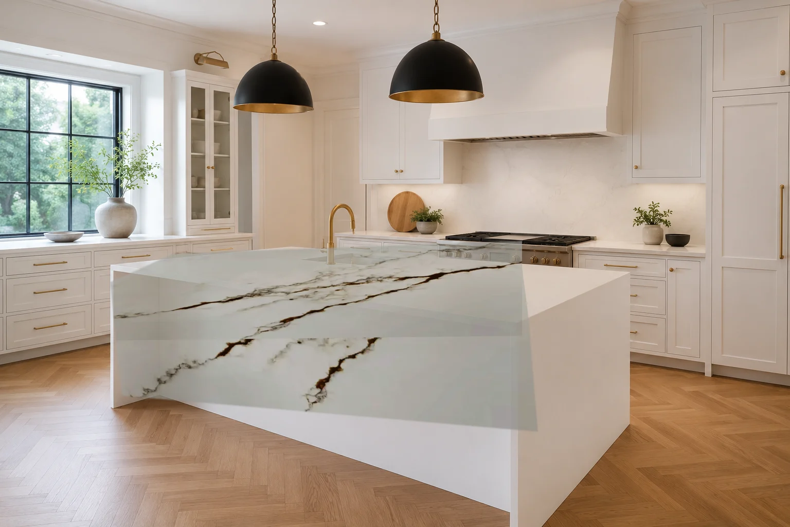 Photoreal kitchen with Tuscan Vein